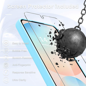 Samsung Galaxy S25+ Plus Screen Protector Translucent Frosted Shockproof Protective Cover - Redpepper Cases