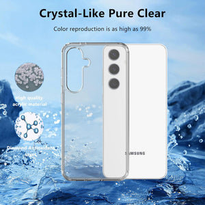 Samsung Galaxy S25 Plus Shockproof Soft TPU Bumper and Hard PC Back Phone Case - Redpepper Cases