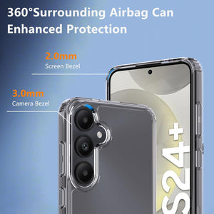 Samsung Galaxy S25 Plus Shockproof Soft TPU Bumper and Hard PC Back Phone Case - Redpepper Cases