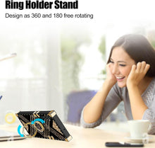 Load image into Gallery viewer, Samsung Galaxy S25+ Plus Soft TPU Bumper with Elegant Metal Corners &amp; Ring Kickstand - Redpepper Cases