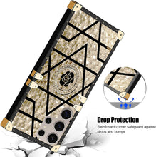 Load image into Gallery viewer, Samsung Galaxy S25+ Plus Soft TPU Bumper with Elegant Metal Corners &amp; Ring Kickstand - Redpepper Cases