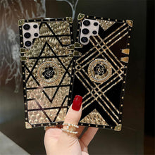 Load image into Gallery viewer, Samsung Galaxy S25+ Plus Soft TPU Bumper with Elegant Metal Corners &amp; Ring Kickstand - Redpepper Cases