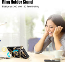Load image into Gallery viewer, Samsung Galaxy S25+ Plus Soft TPU Bumper with Elegant Metal Corners &amp; Ring Kickstand - Redpepper Cases