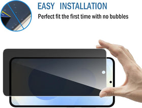 Samsung Galaxy S25 Privacy Screen Protector with Camera Lens Protector - Redpepper Cases