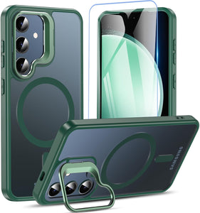 Samsung Galaxy S25 Protective Kickstand & Holder Screen Protector - Redpepper Cases