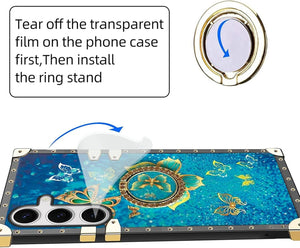Samsung Galaxy S25 Ring Stand Strap Lanyard Shockproof Protective Cover - Redpepper Cases