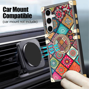 Samsung Galaxy S25 Ring Stand Strap Lanyard Shockproof Protective Cover - Redpepper Cases
