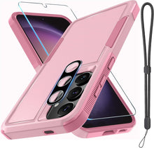 Load image into Gallery viewer, Samsung Galaxy S25 Tempered Glass Screen Protector and Camera Lens Cover - Redpepper Cases