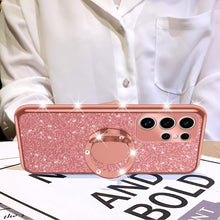 Load image into Gallery viewer, Samsung Galaxy S25 Ultra 5G Glitter Luxury Soft Silicone Clear Phone Case - Redpepper Cases