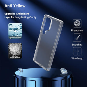 Samsung Galaxy S25 Ultra Anti Yellowing Clear Case - Redpepper Cases