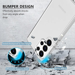Samsung Galaxy S25 Ultra Anti Yellowing Clear Case - Redpepper Cases
