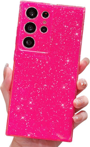 Samsung Galaxy S25 Ultra Cute Aesthetic Bling Glitter Thin Phone Case - Redpepper Cases