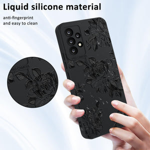 Samsung Galaxy S25 Ultra Cute Butterfly Pattern Design Silicone Phone Case - Redpepper Cases