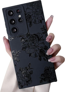 Samsung Galaxy S25 Ultra Cute Butterfly Pattern Design Silicone Phone Case - Redpepper Cases