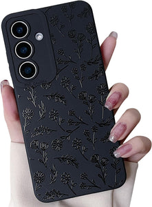 Samsung Galaxy S25 Ultra Cute Butterfly Pattern Design Silicone Phone Case - Redpepper Cases