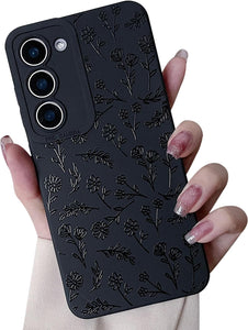 Samsung Galaxy S25 Ultra Cute Butterfly Pattern Design Silicone Phone Case - Redpepper Cases