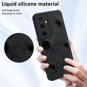 Samsung Galaxy S25 Ultra Cute Butterfly Pattern Design Silicone Phone Case - Redpepper Cases
