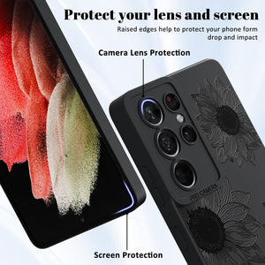 Samsung Galaxy S25 Ultra Cute Butterfly Pattern Design Silicone Phone Case - Redpepper Cases
