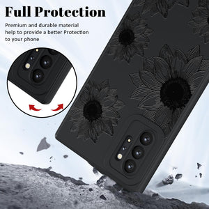 Samsung Galaxy S25 Ultra Cute Butterfly Pattern Design Silicone Phone Case - Redpepper Cases