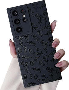 Samsung Galaxy S25 Ultra Cute Butterfly Pattern Design Silicone Phone Case - Redpepper Cases