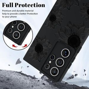 Samsung Galaxy S25 Ultra Cute Butterfly Pattern Design Silicone Phone Case - Redpepper Cases