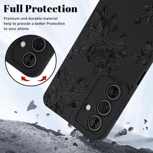 Samsung Galaxy S25 Ultra Cute Butterfly Pattern Design Silicone Phone Case - Redpepper Cases