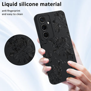Samsung Galaxy S25 Ultra Cute Butterfly Pattern Design Silicone Phone Case - Redpepper Cases