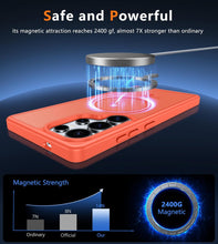 Load image into Gallery viewer, Samsung Galaxy S25 - Ultra Magnetic Translucent Matte Shockproof Phone Cover - Redpepper Cases