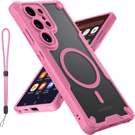 Samsung Galaxy S25 Ultra Matte Back Magsafe Magnetic Slim Shockproof Protective Case - Redpepper Cases