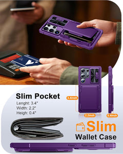 Samsung Galaxy S25 Ultra Rugged Shockproof Silicone Protective Phone Case - Redpepper Cases