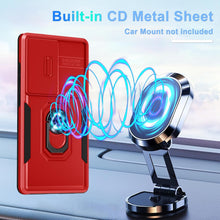 Load image into Gallery viewer, Samsung Galaxy S25 Ultra Slide Camera Lens Cover+Screen Protector+Ring Holder - Redpepper Cases