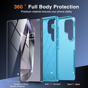 Samsung Galaxy S25 Ultra Tempered Glass Screen Protector Phone Case - Redpepper Cases