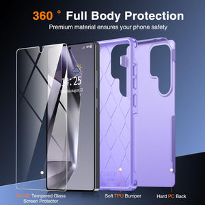 Samsung Galaxy S25 Ultra Tempered Glass Screen Protector Phone Case - Redpepper Cases