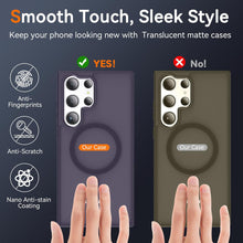 Load image into Gallery viewer, Samsung Galaxy S25 Ultra Translucent Back Slim Bumper Phone Case - Redpepper Cases