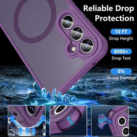 Samsung Galaxy S25 Ultra Translucent Back Slim Bumper Phone Case - Redpepper Cases