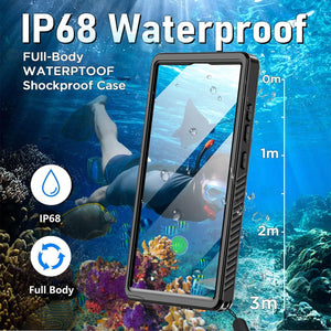 Samsung Galaxy S25 Waterproof Clear Case - Redpepper Cases