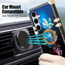Load image into Gallery viewer, Samsung Galaxy S25/S24 Plus Butterfly Blue Shockproof Protection Cover - Redpepper Cases