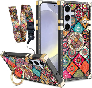 Samsung Galaxy S25/S24 Plus Butterfly Blue Shockproof Protection Cover - Redpepper Cases