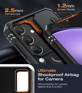 Samsung Galaxy S25/S24 Plus Heavy Duty Shockproof Protective Case - Redpepper Cases