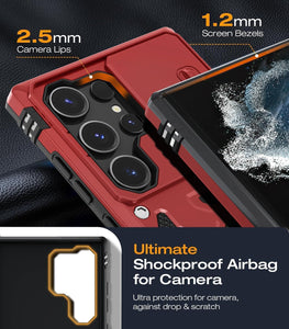 Samsung Galaxy S25/S24 Plus Heavy Duty Shockproof Protective Case - Redpepper Cases