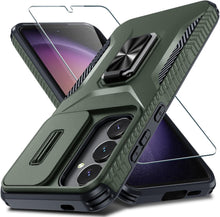 Load image into Gallery viewer, Samsung Galaxy S25/S24 Plus Screen Protector and Slide Camera Cover - Redpepper Cases