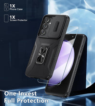 Load image into Gallery viewer, Samsung Galaxy S25/S24 Plus Screen Protector and Slide Camera Cover - Redpepper Cases