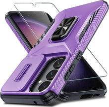 Load image into Gallery viewer, Samsung Galaxy S25/S24 Plus Screen Protector and Slide Camera Cover - Redpepper Cases