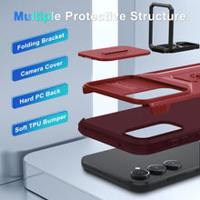 Load image into Gallery viewer, Samsung Galaxy S25/S24 Plus Screen Protector and Slide Camera Cover - Redpepper Cases