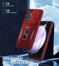 Load image into Gallery viewer, Samsung Galaxy S25/S24 Plus Screen Protector and Slide Camera Cover - Redpepper Cases