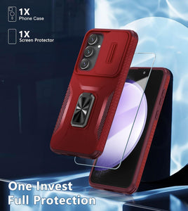 Samsung Galaxy S25/S24 Plus Screen Protector and Slide Camera Cover - Redpepper Cases