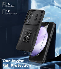 Load image into Gallery viewer, Samsung Galaxy S25/S24 Plus Screen Protector and Slide Camera Cover - Redpepper Cases