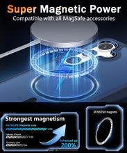 Load image into Gallery viewer, Samsung Galaxy S25/S24 Plus Screen Protector Translucent Magnetic Case - Redpepper Cases