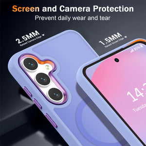 Samsung Galaxy S25/S24 Plus Screen Protector Translucent Magnetic Case - Redpepper Cases