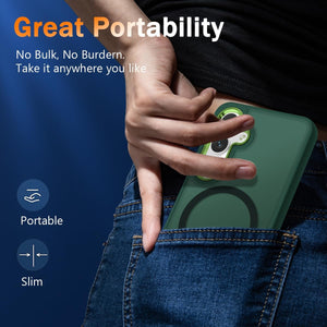 Samsung Galaxy S25/S24 Plus Screen Protector Translucent Magnetic Case - Redpepper Cases